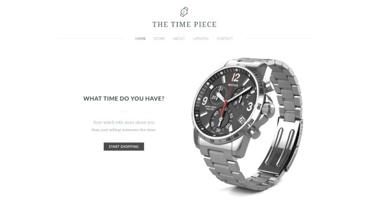 Buat Website Tanpa Koding Dengan Cepat dan Gratis - The Time Piece